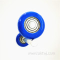 2*4 Garage door blue nylon roller